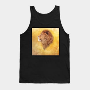 Lion portrait Tank Top